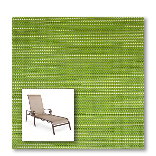 Two piece patio chair slings.