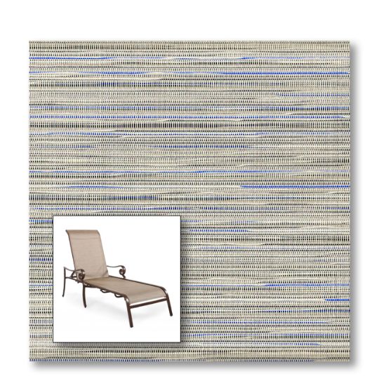 Two piece patio chair slings.