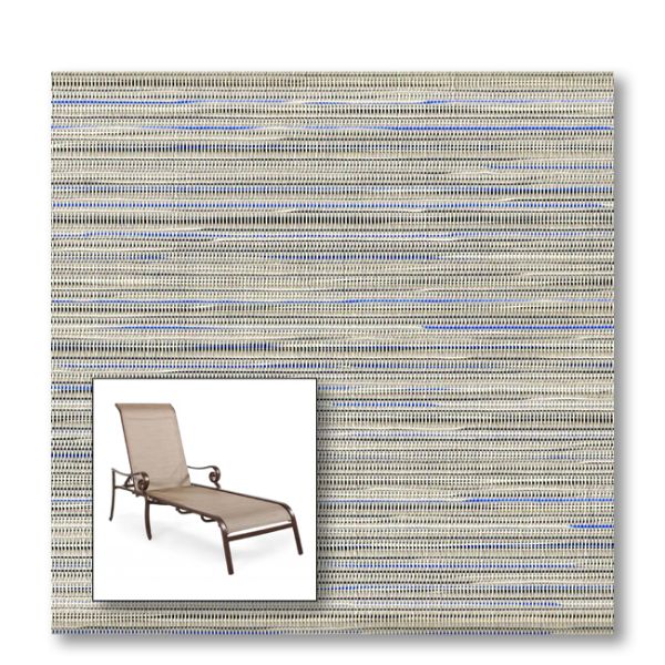 Two piece patio chair slings.