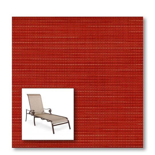 Two piece patio chair slings.