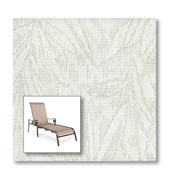 Two piece patio chair slings.