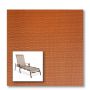 Two piece patio chair slings.