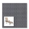 Two piece patio chair slings.