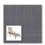 Two piece patio chair slings.