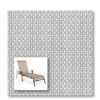 Two piece patio chair slings.