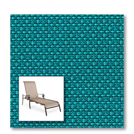 Two piece patio chair slings.
