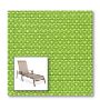 Two piece patio chair slings.