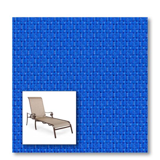 Two piece patio chair slings.