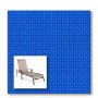 Two piece patio chair slings.