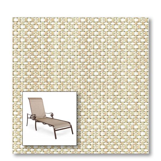 Two piece patio chair slings.