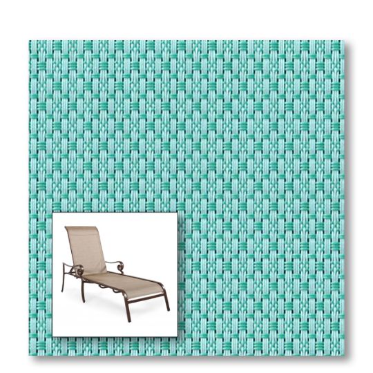 Two piece patio chair slings.