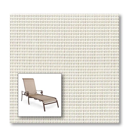 Two piece patio chair slings.