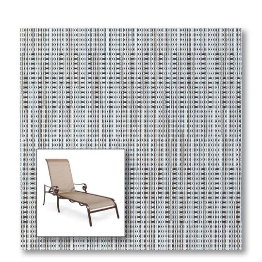 Two piece patio chair slings.