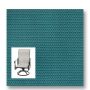 Twitchell Textilene Sunsure Mayan Teal Patio Chair Replacement Sling Fabric