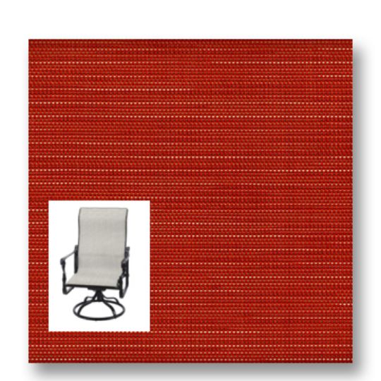 Twitchell Textilene Sunsure Meridian Patio Chair Replacement Sling Fabric