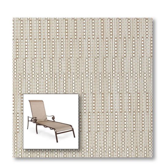 Two piece patio chair slings.
