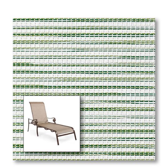 Two piece patio chair slings.