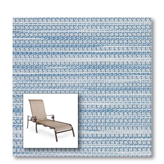 Two piece patio chair slings.