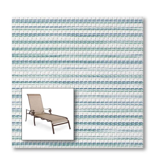 Two piece patio chair slings.