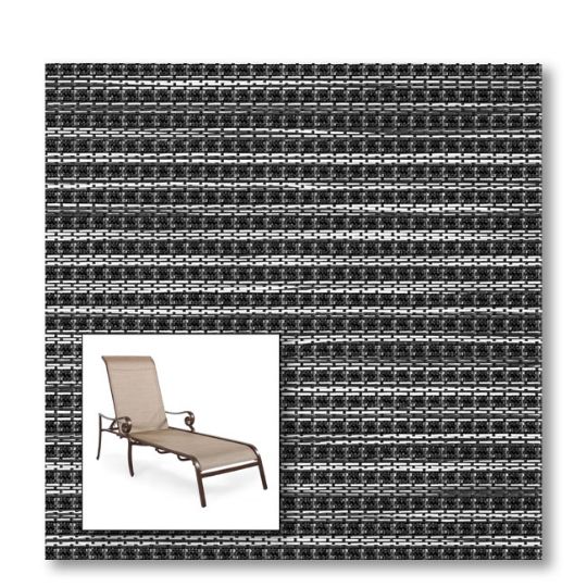 Two piece patio chair slings.