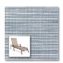 Two piece patio chair slings.