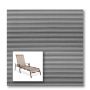 Two piece patio chair slings.
