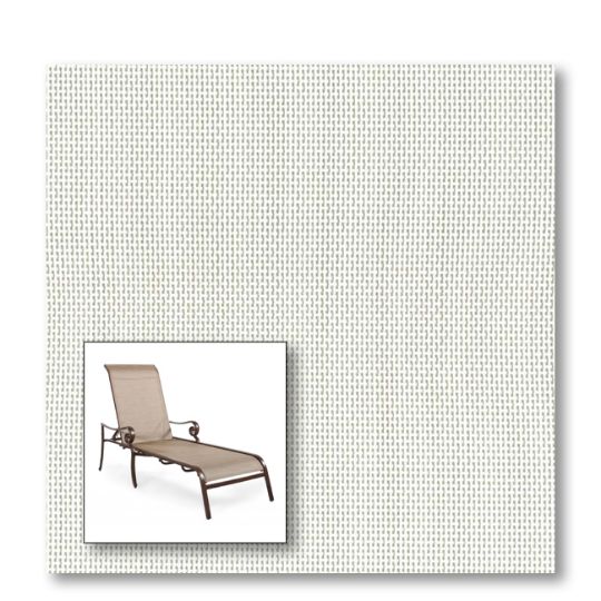 Two piece patio chair slings.