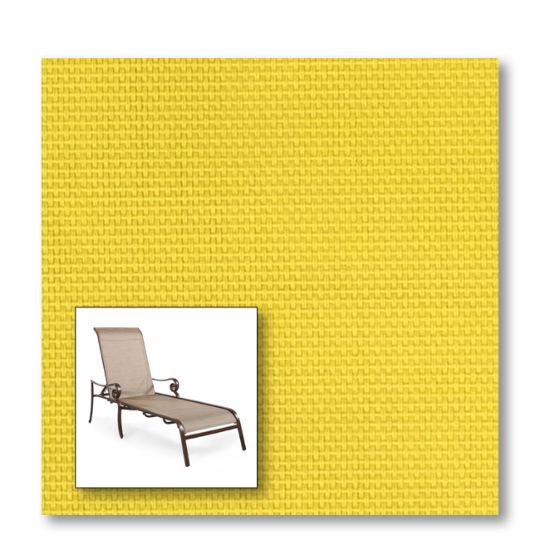 Two piece patio chair slings.