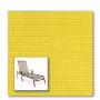 Two piece patio chair slings.