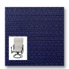 Twitchell Textilene Sunsure Patio Dark Blue Patio Chair Replacement Sling Fabric