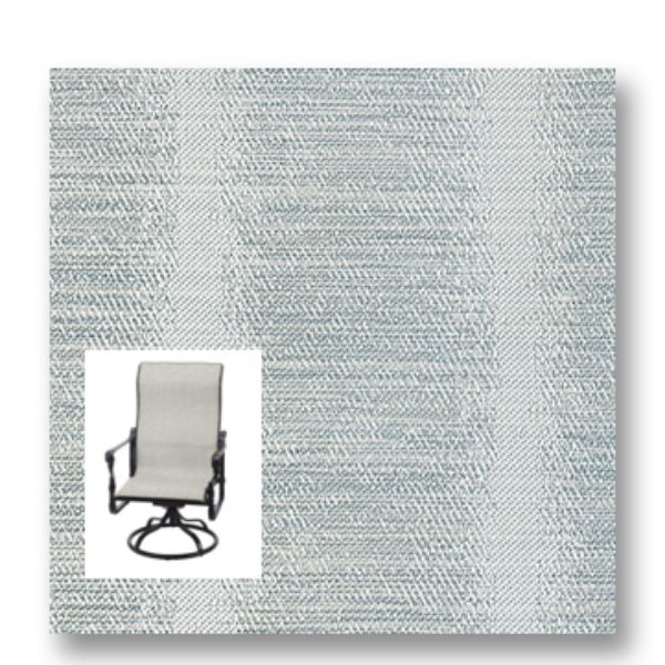 Twitchell Textilene Sunsure Reflection Patio Chair Replacement Sling Fabric
