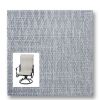 Twitchell Textilene Sunsure Silver Lining Patio Chair Replacement Sling Fabric