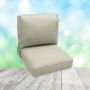 Picture of Canvas Canvas | Center Seam Patio Chair Cushions