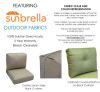Picture of Exhale Cloud | Center Seam Patio Chair Cushions