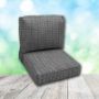 Deep Seating Patio Chair Cushions | Center Seam Style | Sunbrella