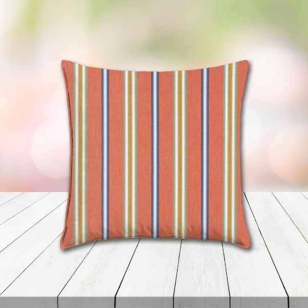 Custom Outdoor Pillows in Sunbrella Outdoor Fabrics