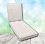 Boxed Chaise Lounge Cushion in Sunbrella Fabric by Cascadia Outdoor Cushions