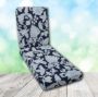 Boxed Chaise Lounge Cushion in Sunbrella Fabric by Cascadia Outdoor Cushions