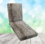 Boxed Chaise Lounge Cushion in Sunbrella Fabric by Cascadia Outdoor Cushions