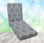 Boxed Chaise Lounge Cushion in Sunbrella Fabric by Cascadia Outdoor Cushions