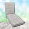 Boxed Chaise Lounge Cushion in Sunbrella Fabric by Cascadia Outdoor Cushions