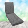 Boxed Chaise Lounge Cushion in Sunbrella Fabric by Cascadia Outdoor Cushions
