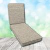 Boxed Chaise Lounge Cushion in Sunbrella Fabric by Cascadia Outdoor Cushions