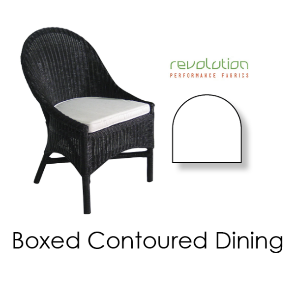 Picture of Boxed Contoured Dining Revolution Fabrics