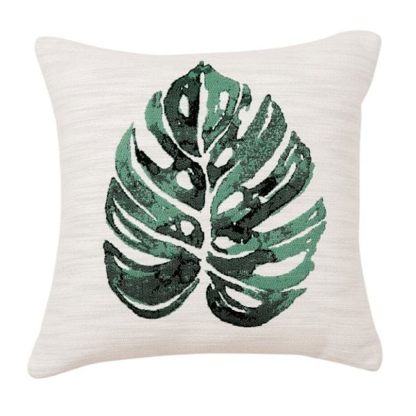 Sunbrella® Bermuda Palm Pillow – Exclusive Specialty Cushion | Cascadia Outdoor Cushions