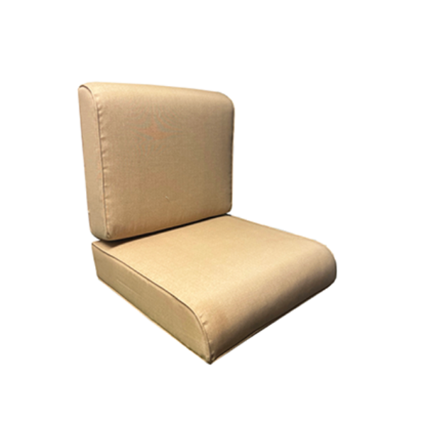 Waterfall Style Seat and Back Cushions for Deep Seating Outdoor Patio Chairs