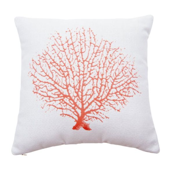 Sunbrella®   Coral Blush Outdoor Pillow – Exclusive Specialty Cushion | Cascadia Outdoor Cushions