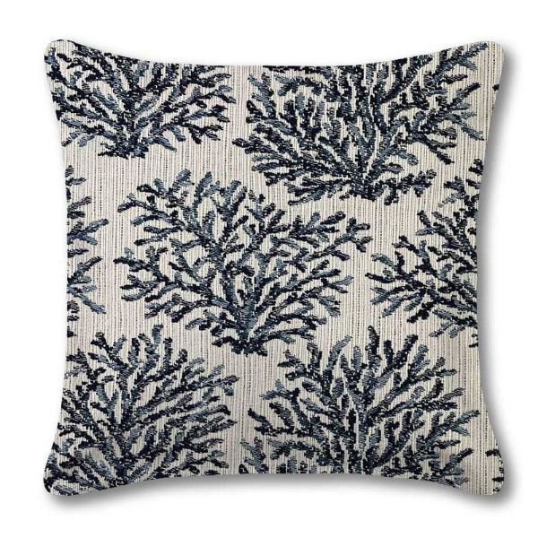 Revolution Coral Bay Dark Navy - Custom Outdoor Pillows – Eco-Friendly, Durable, USA Made