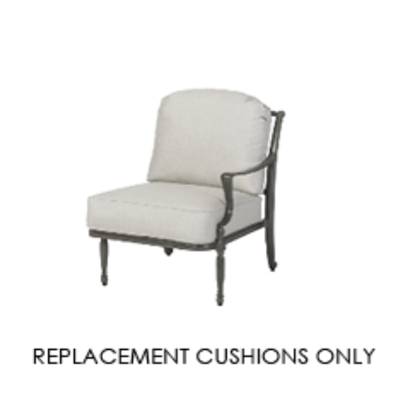 Gensun Bel Air Left Arm Chair Replacement Cushions