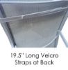 Picture of Rectangular Headrest Pillow Sunbrella Fabrics